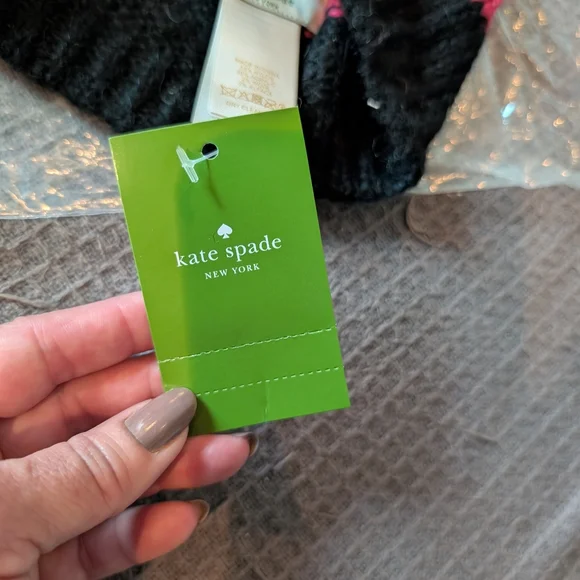 Nwt Kate Spade Colorblock Beanie 😍 - Picture 6 of 9